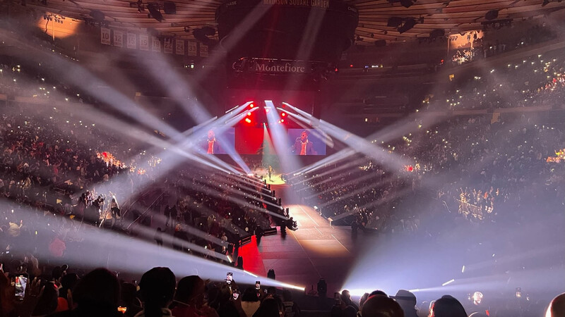  Butch Allen and André Petrus Get Spacey with CHAUVET Professional for Bruna Boy at Madison Square Garden