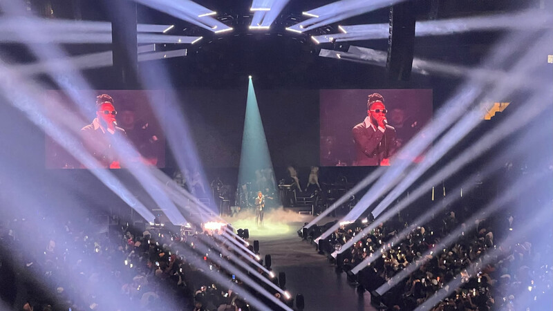  Butch Allen and André Petrus Get Spacey with CHAUVET Professional for Bruna Boy at Madison Square Garden