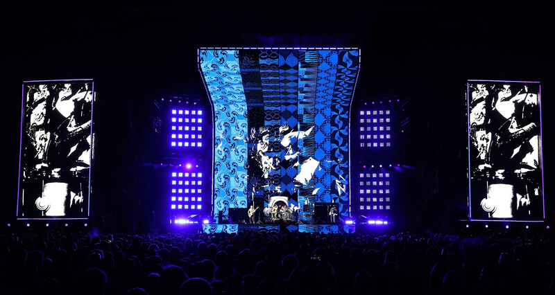 Scott Holthaus and Leif Dixon Rev Up Red Hot Chili Peppers Tour With CHAUVET Professional