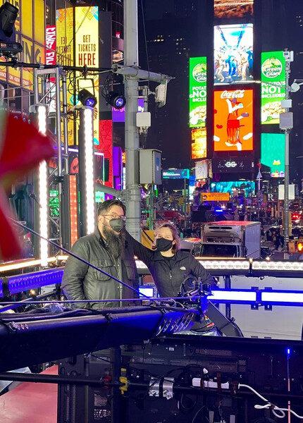 CHAUVET Professional Helps The Lighting Design Group At New Year's Eve Times Square Broadcast