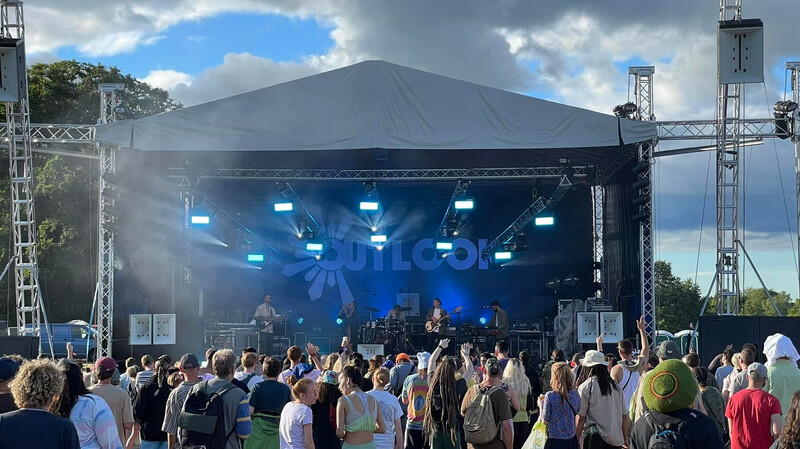   Elliot Baines and CHAUVET Professional Adapt at Outlook Festival