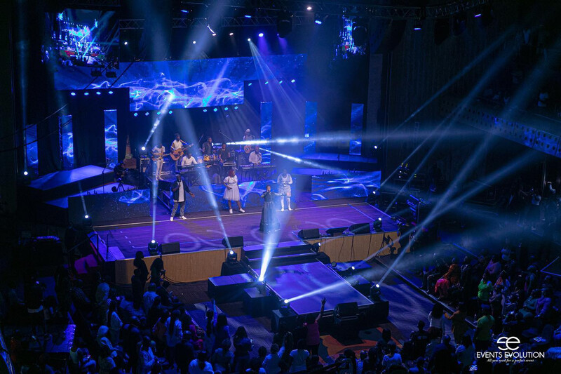 Events Evolution Creates Uplifting Looks for Nigerian Star Sinach with CHAUVET Professional