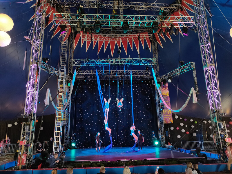  James Loudon Accents Glastonbury Circus with Help From Fineline and CHAUVET Professional