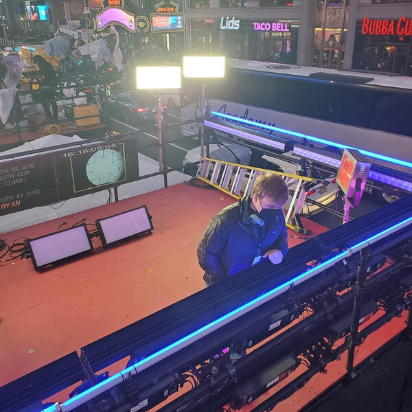 CHAUVET Professional Helps The Lighting Design Group At New Year's Eve Times Square Broadcast