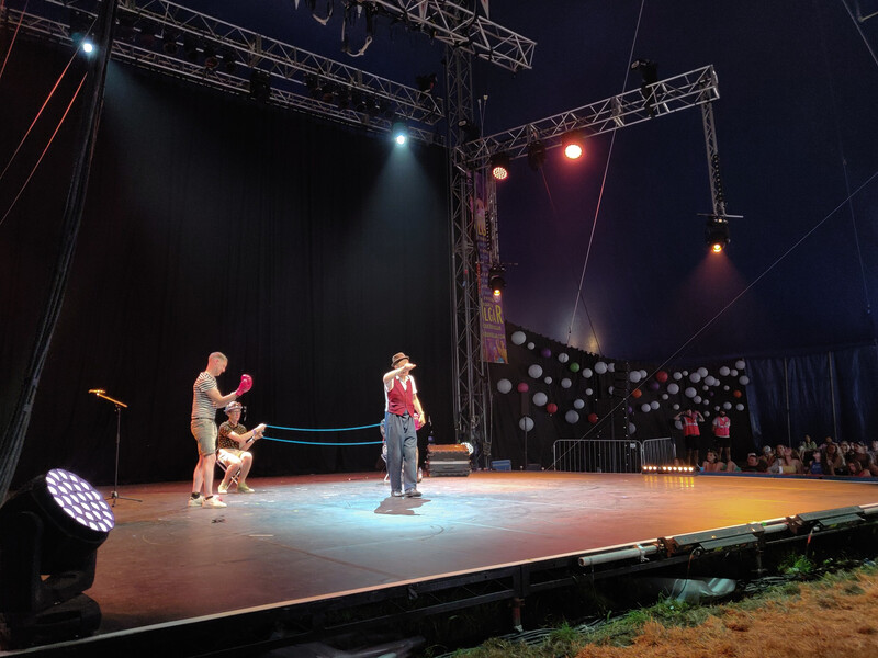 James Loudon Accents Glastonbury Circus with Help From Fineline and CHAUVET Professional