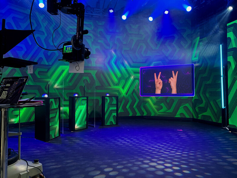  Pytch Creates Upbeat Setting for Ground Breaking Sign 2 Win Game Show with CHAUVET Professional