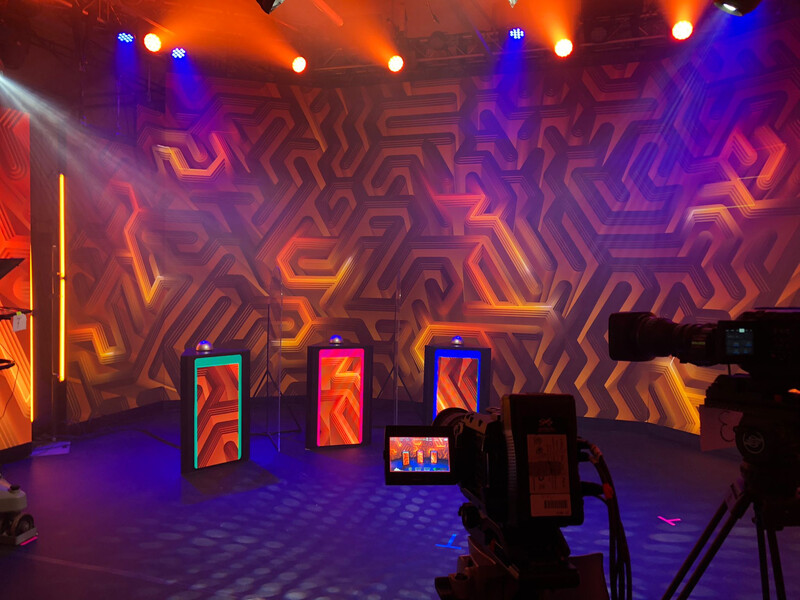  Pytch Creates Upbeat Setting for Ground Breaking Sign 2 Win Game Show with CHAUVET Professional