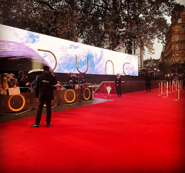 IPS  Creates Stellar Setting for Dune Premiere With CHAUVET Professional  