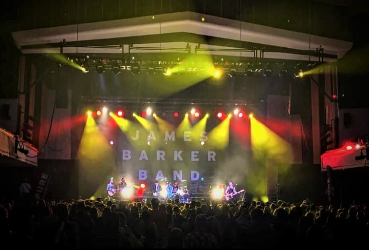 Andrew Dawson Connects James Barker Band To Crowd With CHAUVET Professional